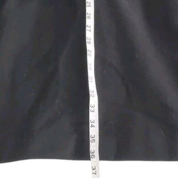 VTG Lorovi Wool Coat Women's L Black Western Fringe Wool Blend Pockets USA Made - Picture 15 of 15